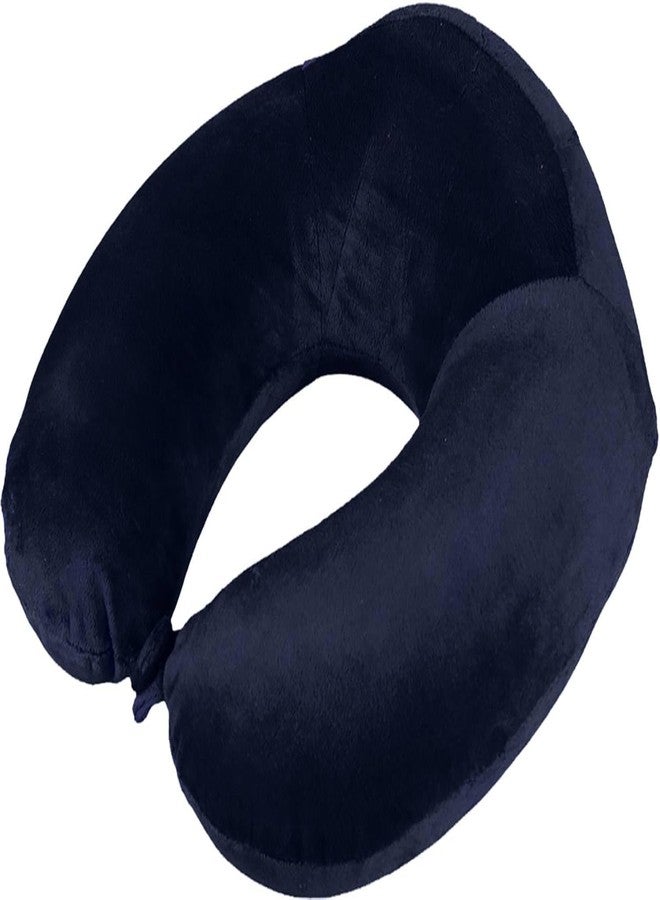ATEVON Premium Adjustable 360 Degree Support Neck Pillow for Airplane Travel - Grey Neck Support Pillow for Ultimate Comfort - Image 1